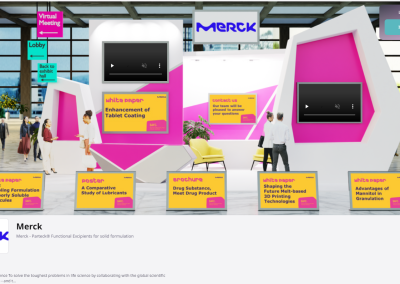 Merck booth